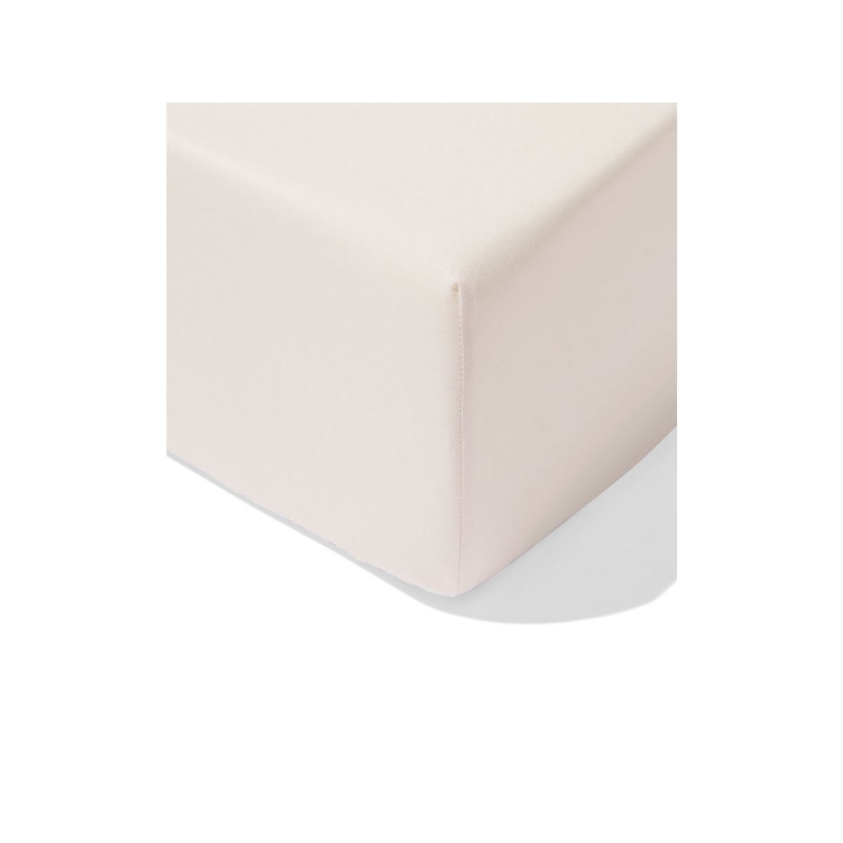 HEMA HEMA Hoeslaken 140x200cm Zacht Katoen Beige (beige)