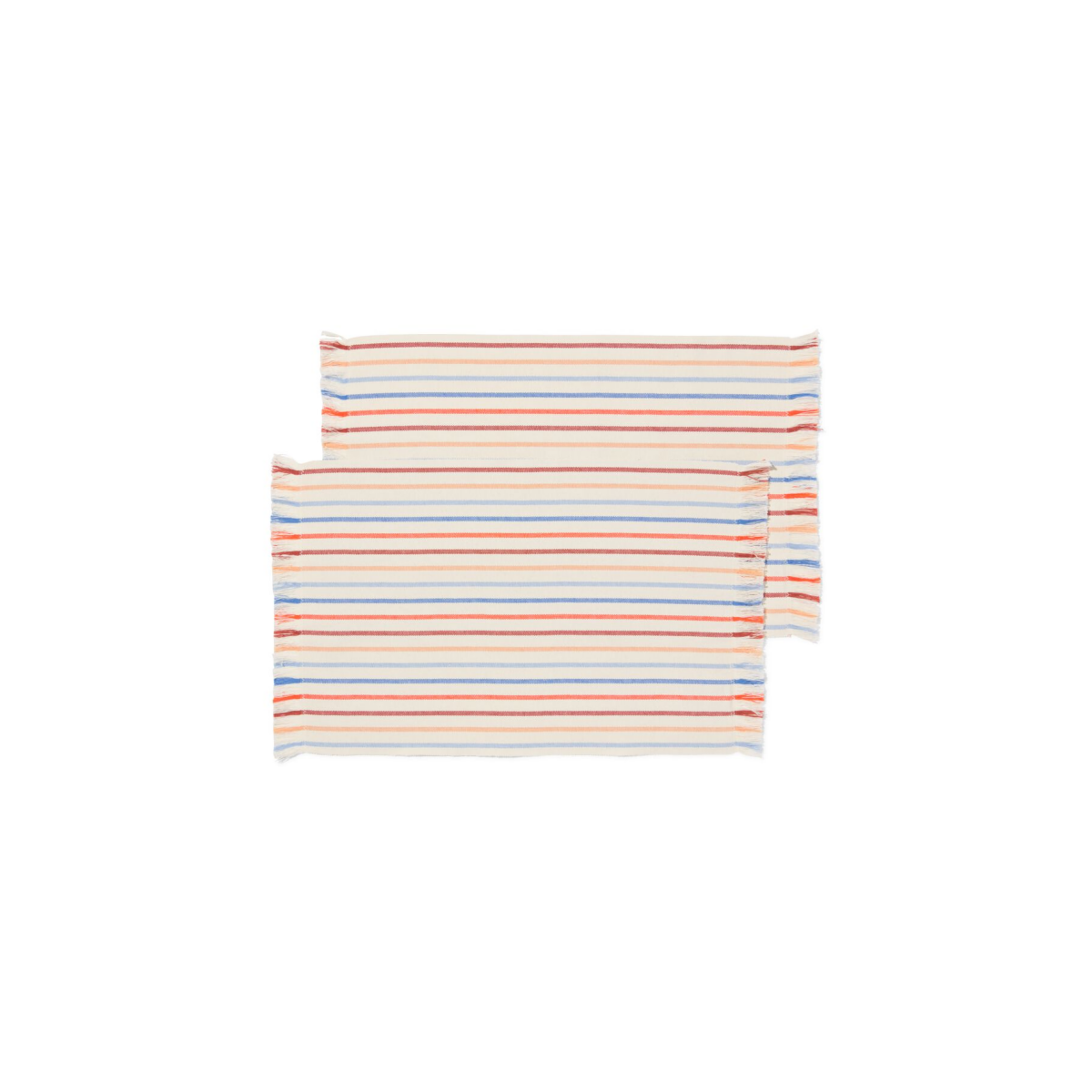 HEMA HEMA Placemats 35x45 Strepen - 2 Stuks