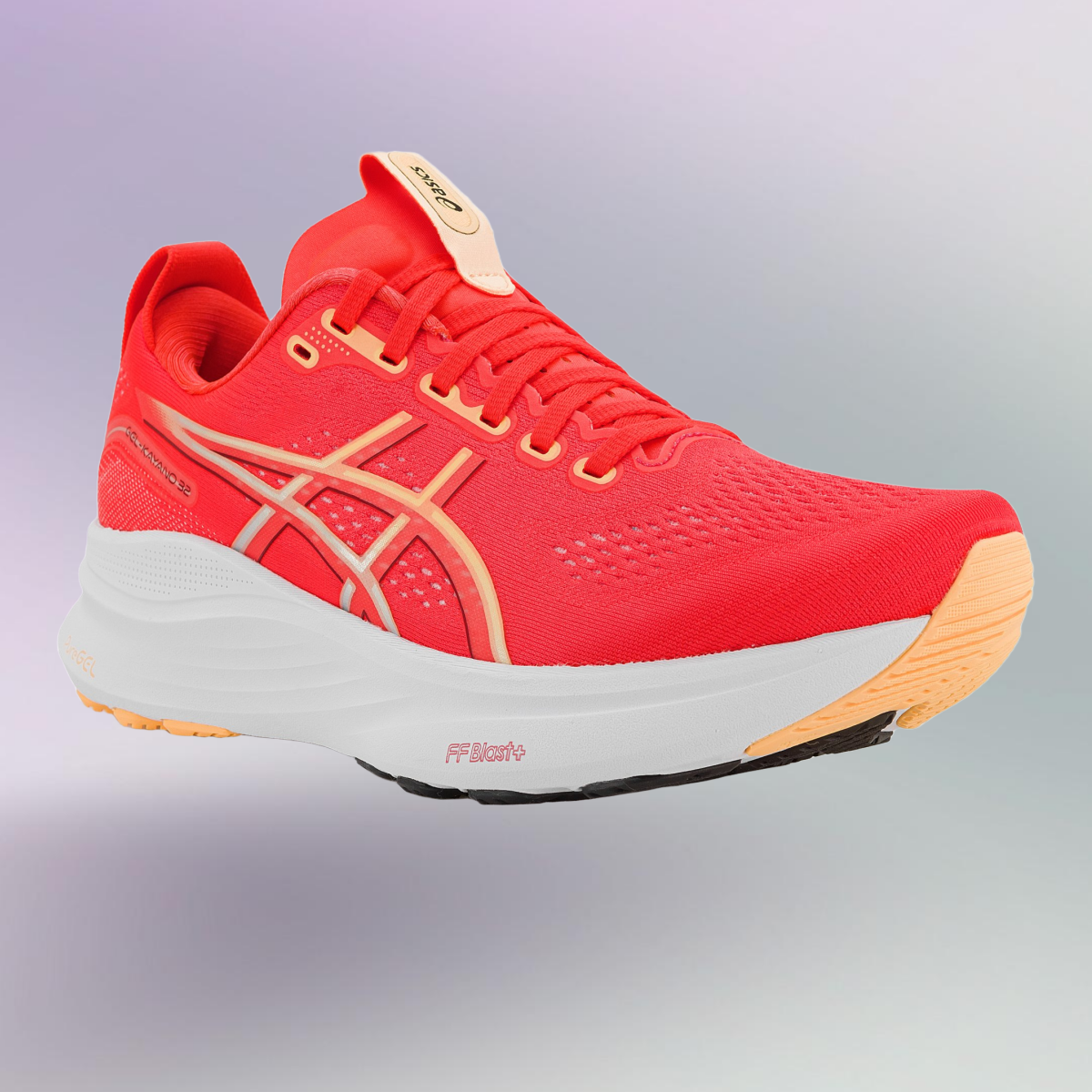 Chaussure Running Asics Gel-Kayano 32 - Rouge - pour Homme - taille 41.5