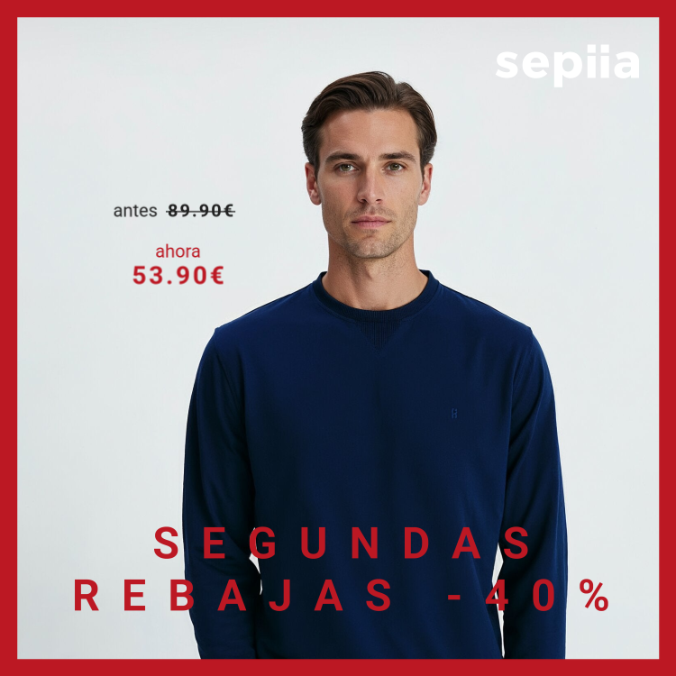 Sudadera Pique Azul Marino