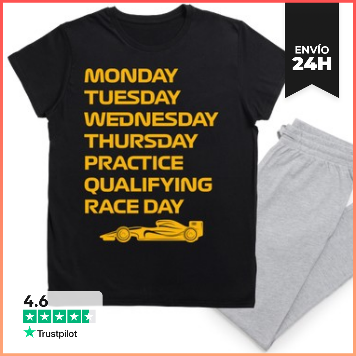 Pijama F1 WEEK PRACTICE QUALIFYING RACE DAY laTostadora