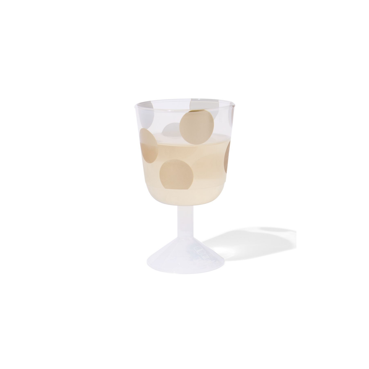 HEMA HEMA Wijnglazen Goud 4 Stuks