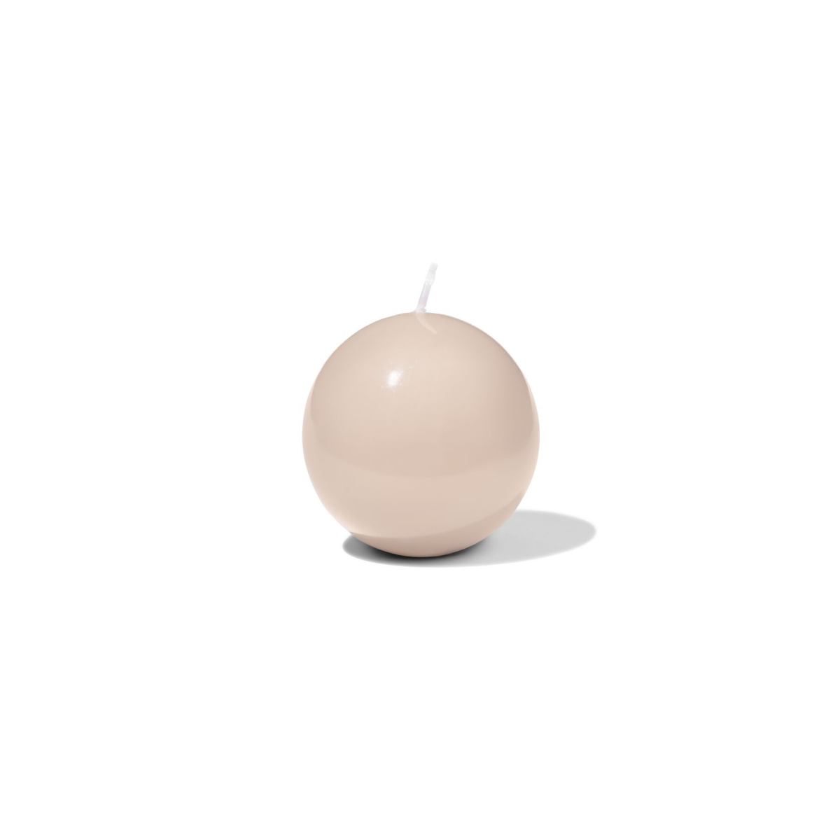 HEMA HEMA Bolkaars ⌀7x7cm Glad Naturel (naturel)