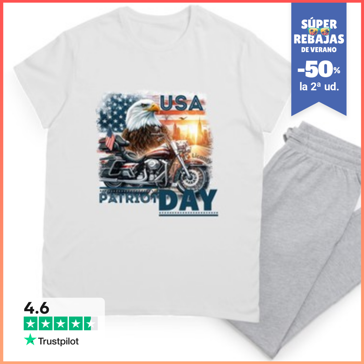 Pijama Usa Día Del Patriota LaTostadora