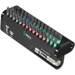 Wera Bit-Safe 61 Universal 1, 05057122001, Bit Assortment, 60 Pieces