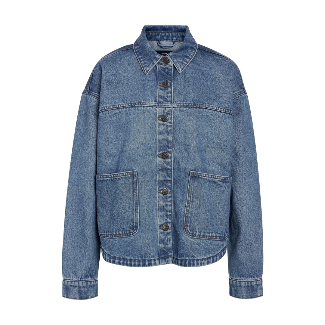 VAN GRAAF Noisy May Damen Stone Jeansjacke Blau, Groß - Bild 2