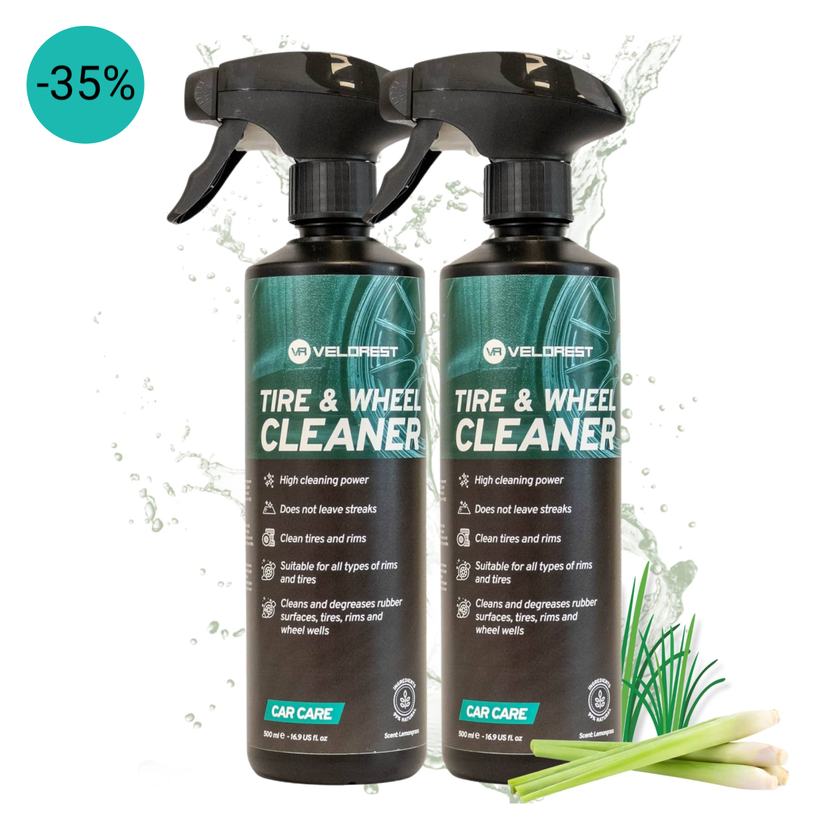 2-pack Velorest Tire & Wheel Cleaner 2x500ml / velgenreiniger auto | Dutch Performance Products