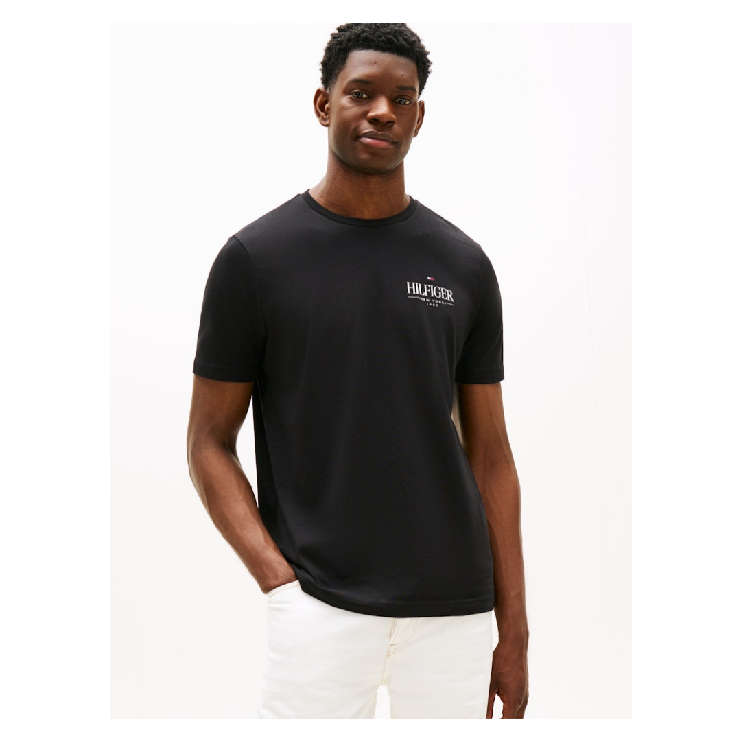Tommy Hilfiger - Herren T-Shirt - Schwarz - Größe: XXL - bei Tara-M