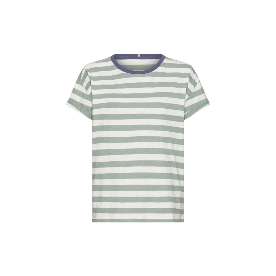 Camel Active - Damen T-Shirt - jade- milk white - Größe: XS - bei Tara-M