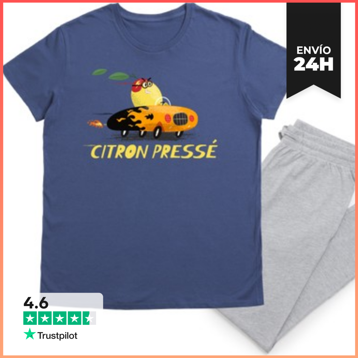 Pijama limón exprimido laTostadora