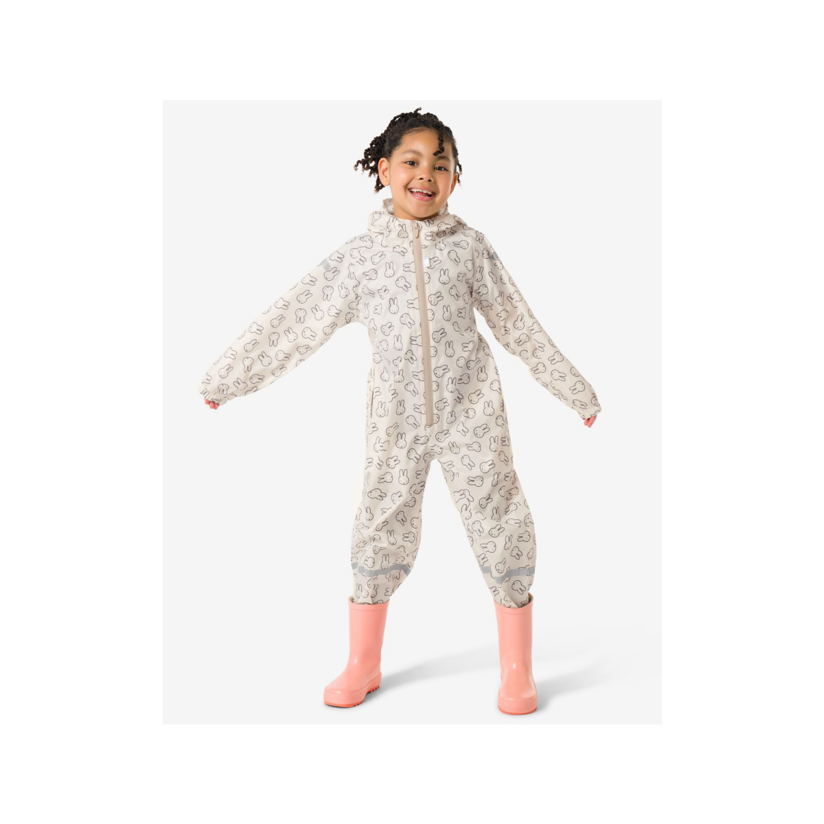 HEMA HEMA Nijntje Buitenspeelpak Waterdicht Creme (creme)