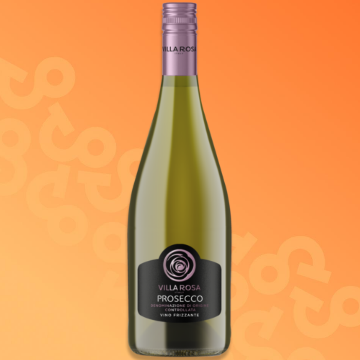 Bottiglia Villa Rosa Prosecco frizzante 75 cl