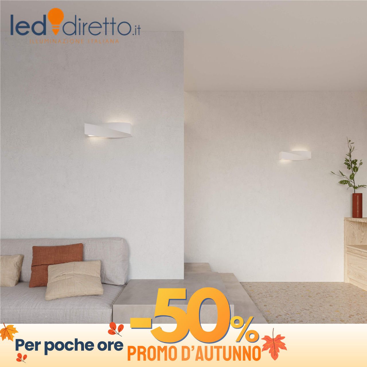 SIGMA LAMPADA DA PARETE BIANCA LAMPADA DA PARETE NT 1X SL.0003 - Immagine 2
