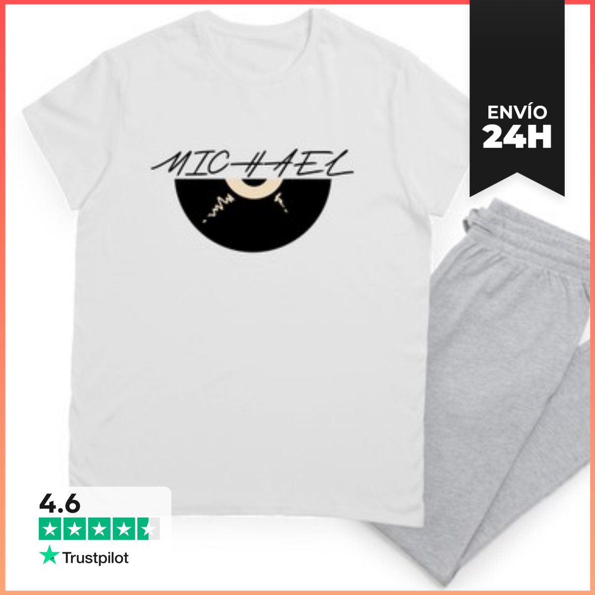 Pijama Nombre Vintage De Michael LaTostadora