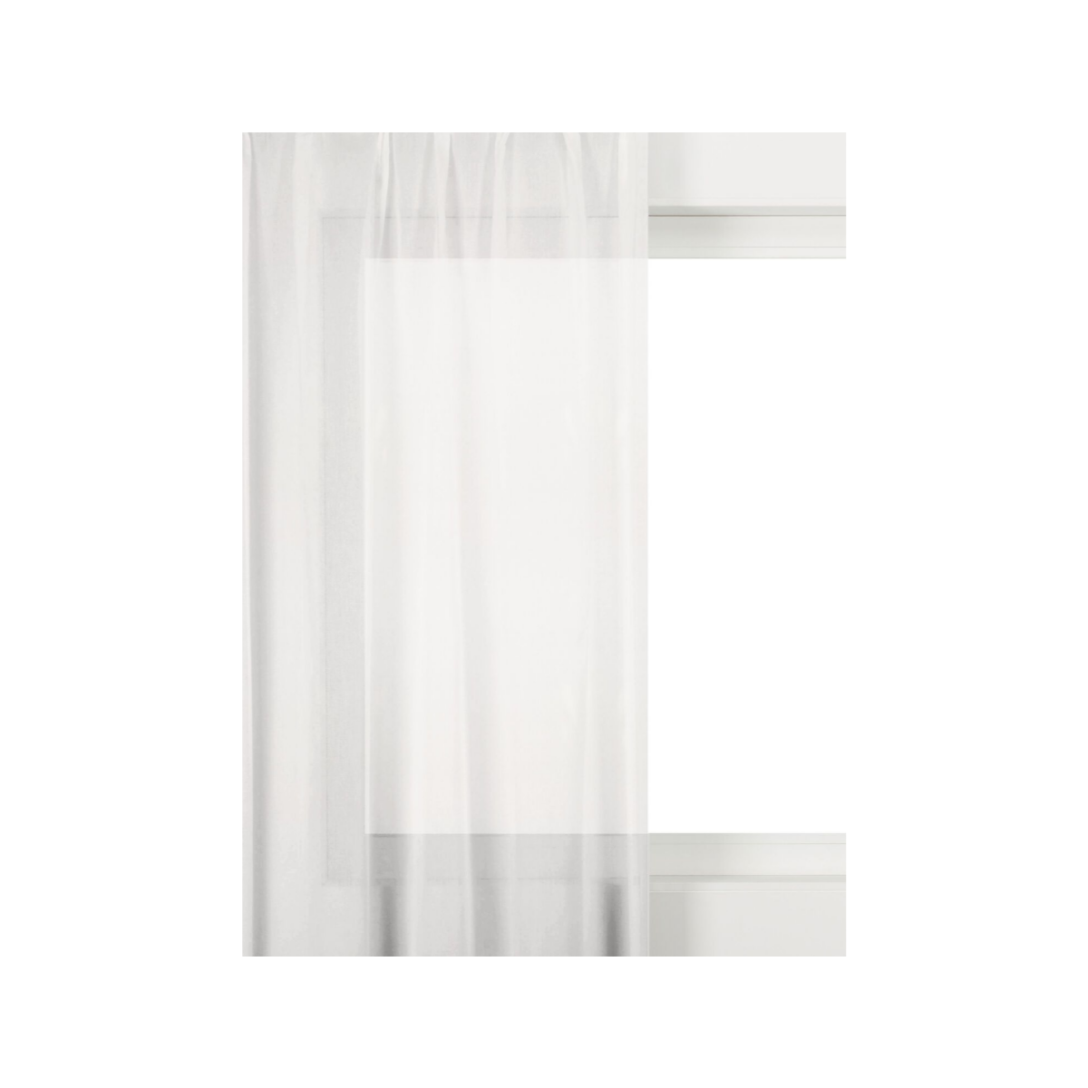 HEMA HEMA Voile Transparant Ivoor 300cm (ivoor)