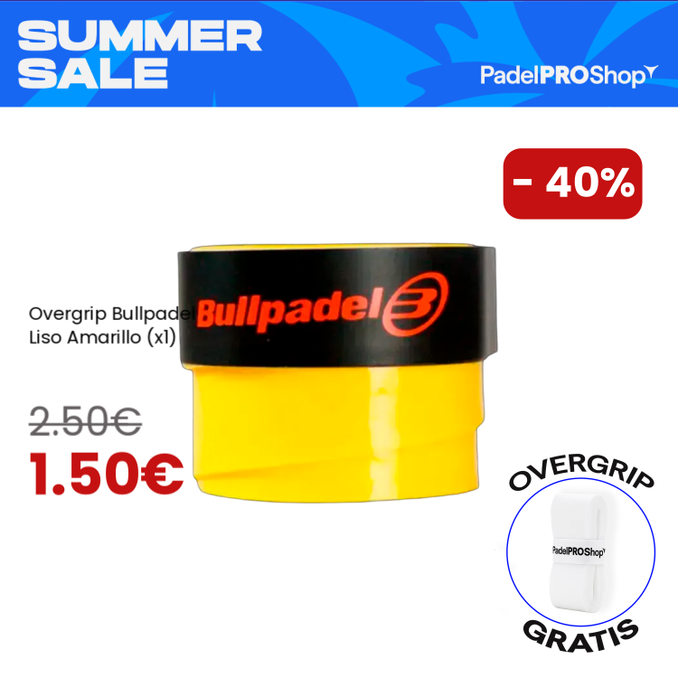Bullpadel Overgrip Bullpadel Liscio Giallo