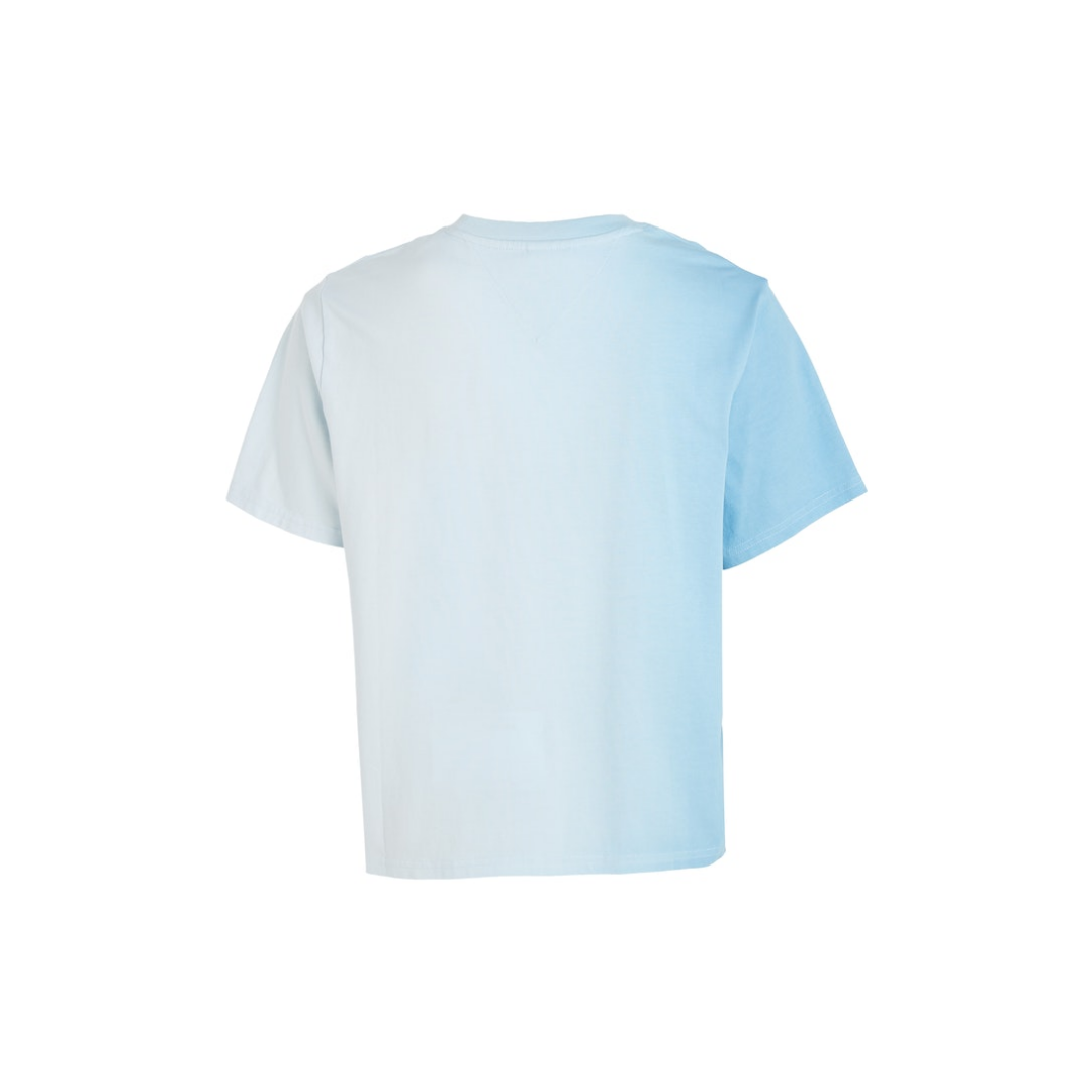 Tommy Jeans - Damen T-Shirt - Blau - Größe: S - bei Tara-M