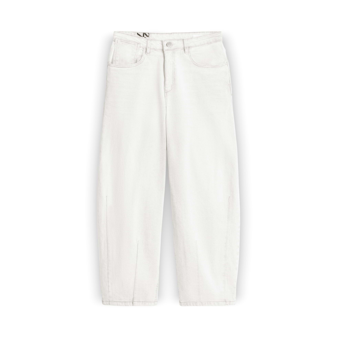 Opus - Damen Jeans - Weiß - Größe: 40-L28 - bei Tara-M