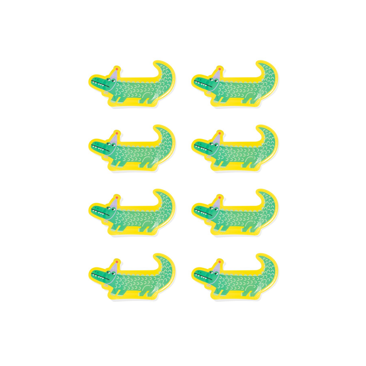 HEMA Gebaksbordje feestbeest 8 stuks