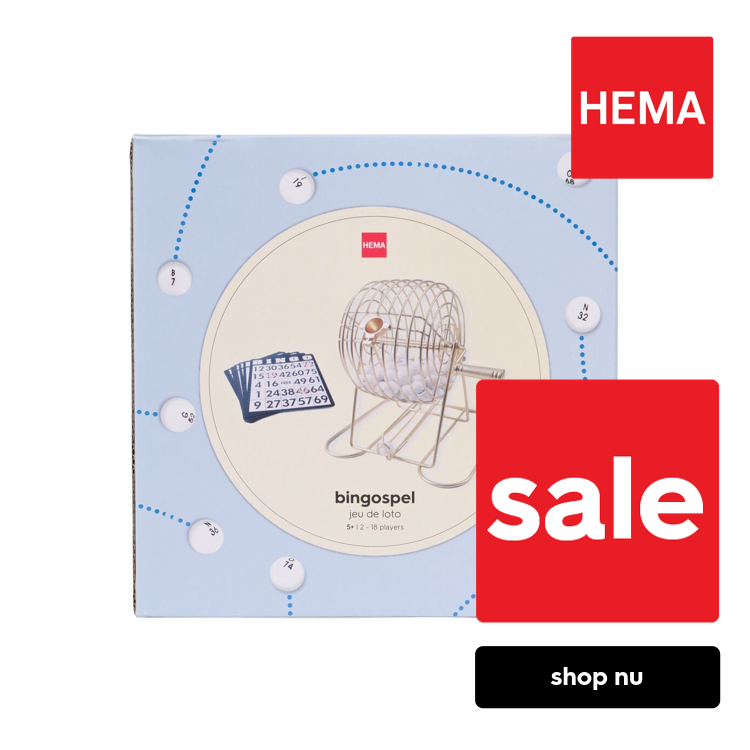 HEMA Bingo spel