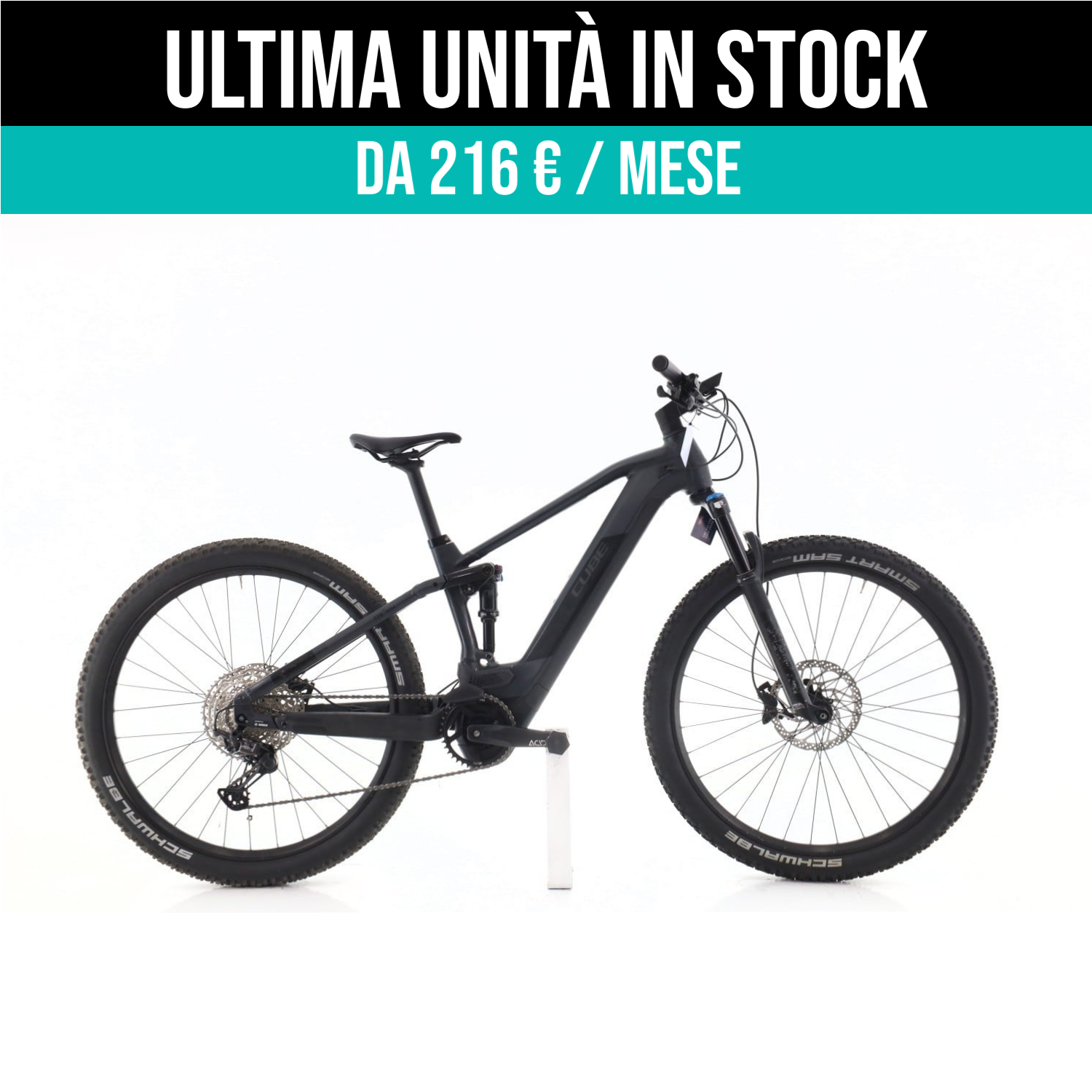 Cube Stereo Hybrid Race XT taglia M Semi-nuova