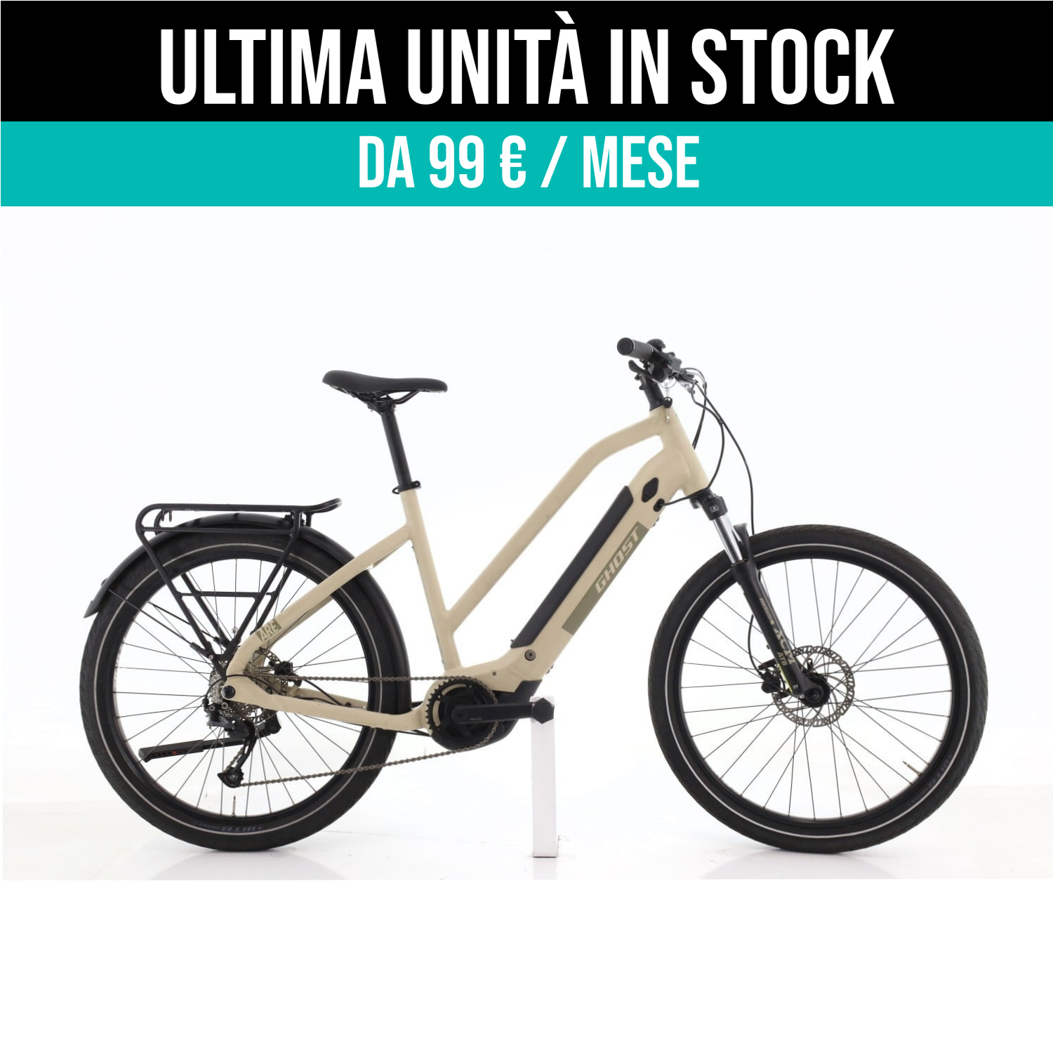 Ghost eSquare Trekking Essential taglia L Semi-nuova