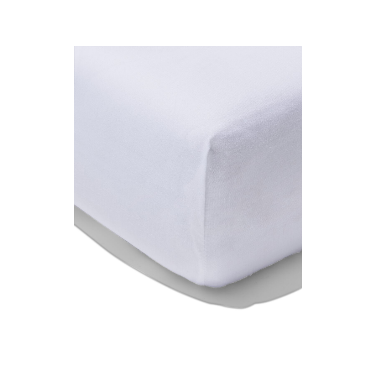 HEMA Boxspring hoeslaken 80x200cm zacht katoen wit (wit)