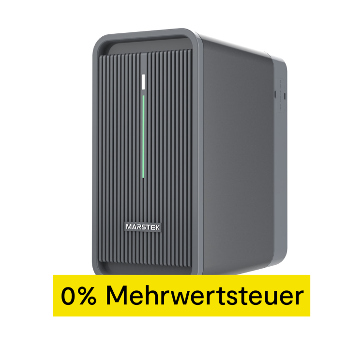 Marstek Saturn B2500-D - Speicher für Balkonkraftwerke - Grau (+GRATIS Hombli Lichterkette)