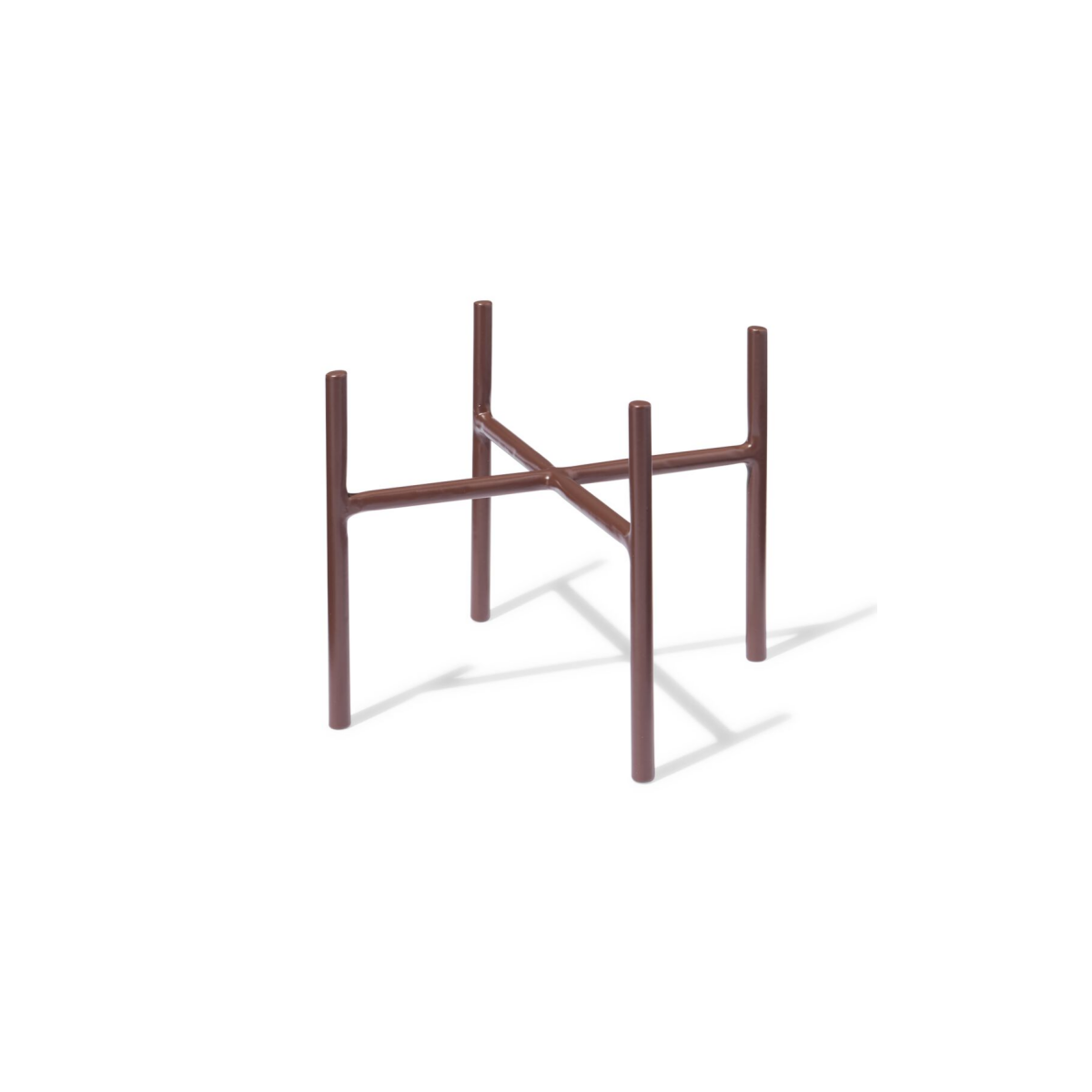 HEMA HEMA Plantenstandaard ⌀17.4x13.7cm Metaal Taupe (taupe)