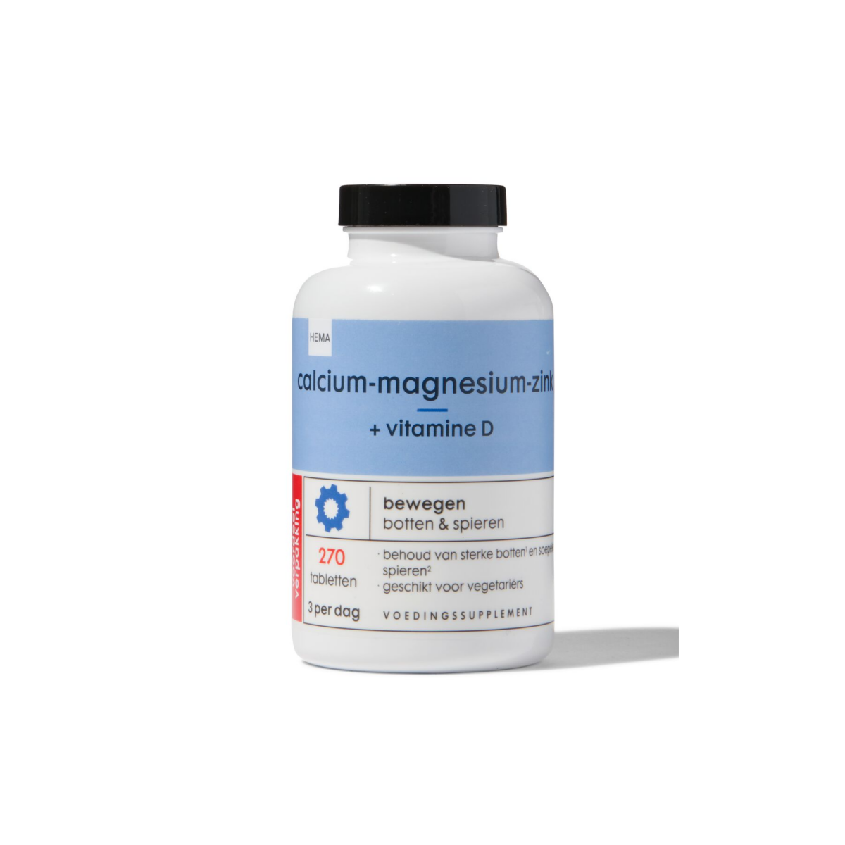 HEMA Calcium-magnesium-zink + vitamine D - 270 stuks