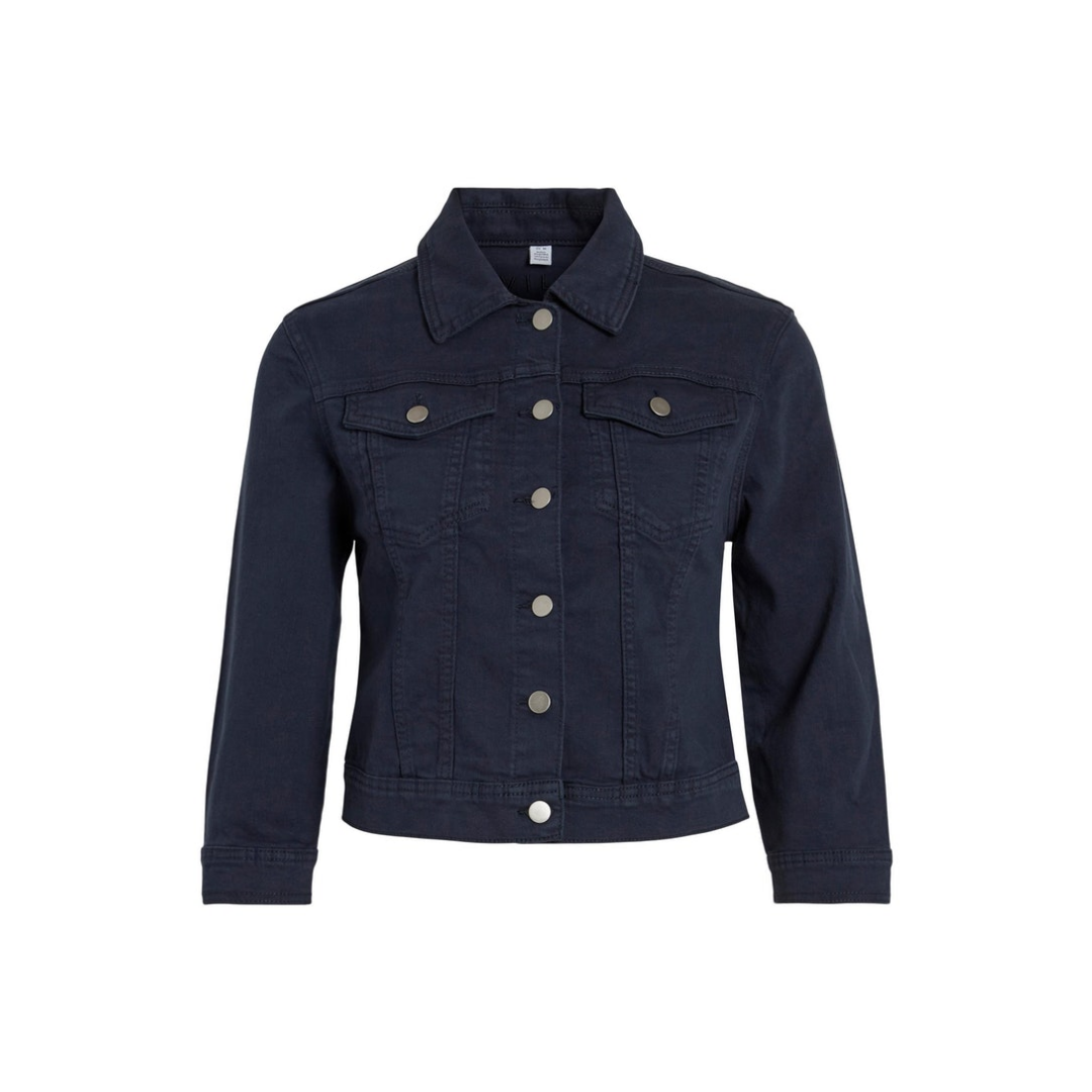 Vila - Damen Jeansjacke - Blau - Größe: S - bei Tara-M