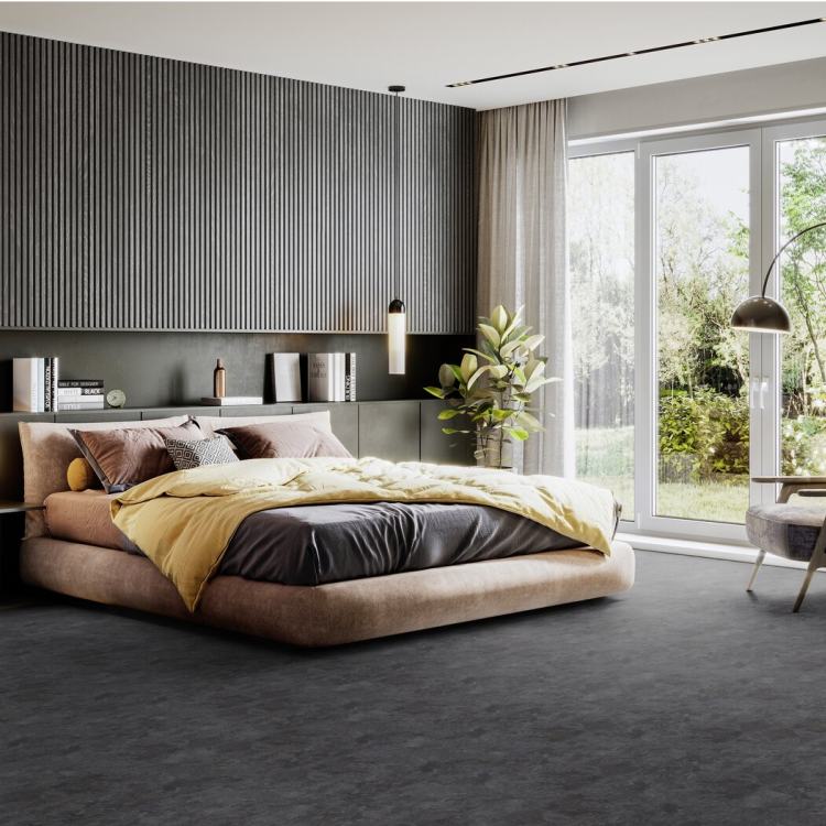 Dalle rectangulaire de sol PVC effet pierre auto-adhésive night slate Gerflor - 60.9 cm x 30.5 cm x 0.2 cm — vue 3