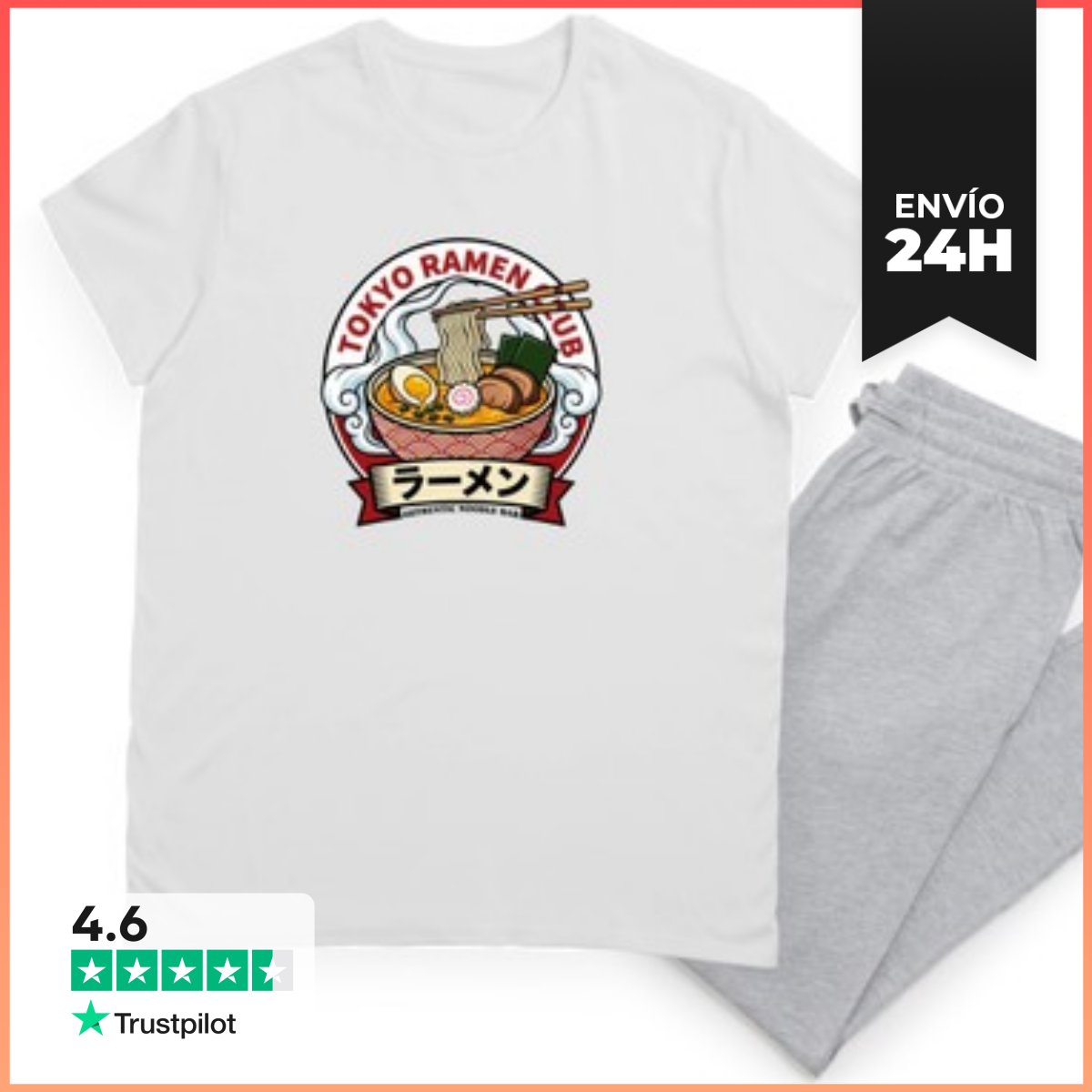 Pijama Club De Ramen De Tokio Bar De Fideos Japonés Auténtico