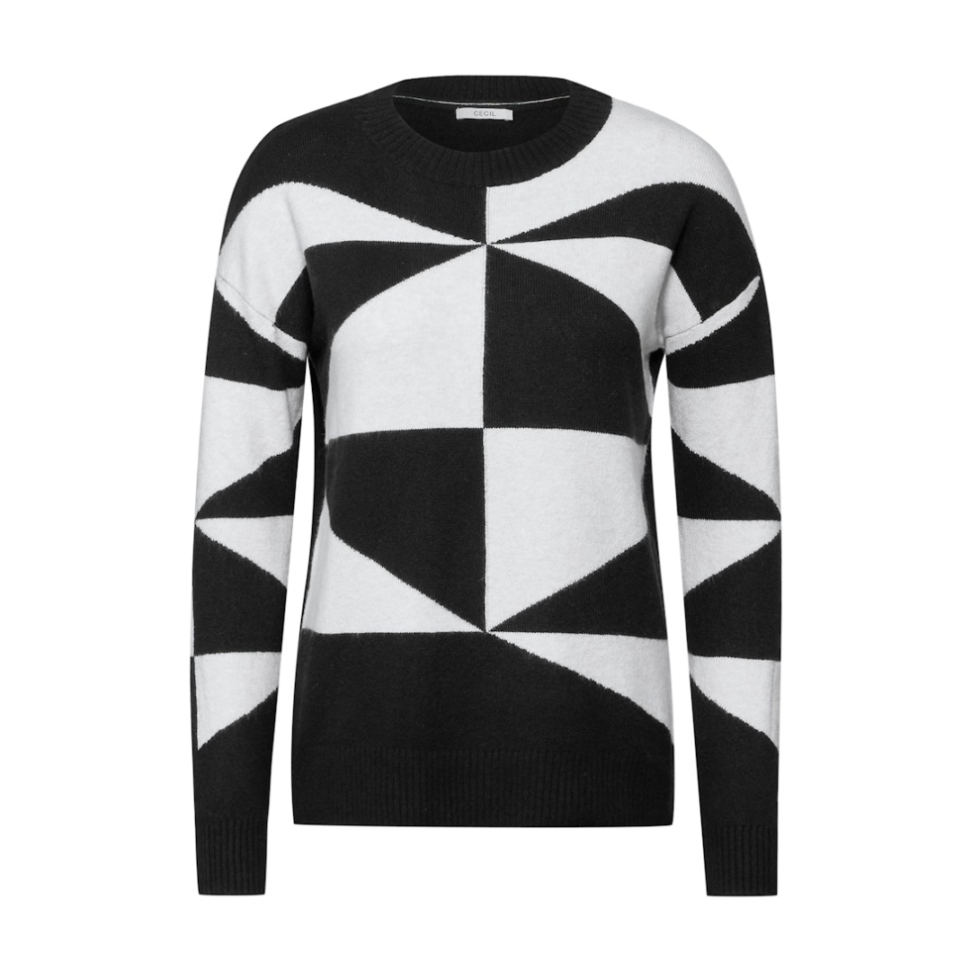 Cecil - Damen Pullover - Schwarz - Größe: S - bei Tara-M