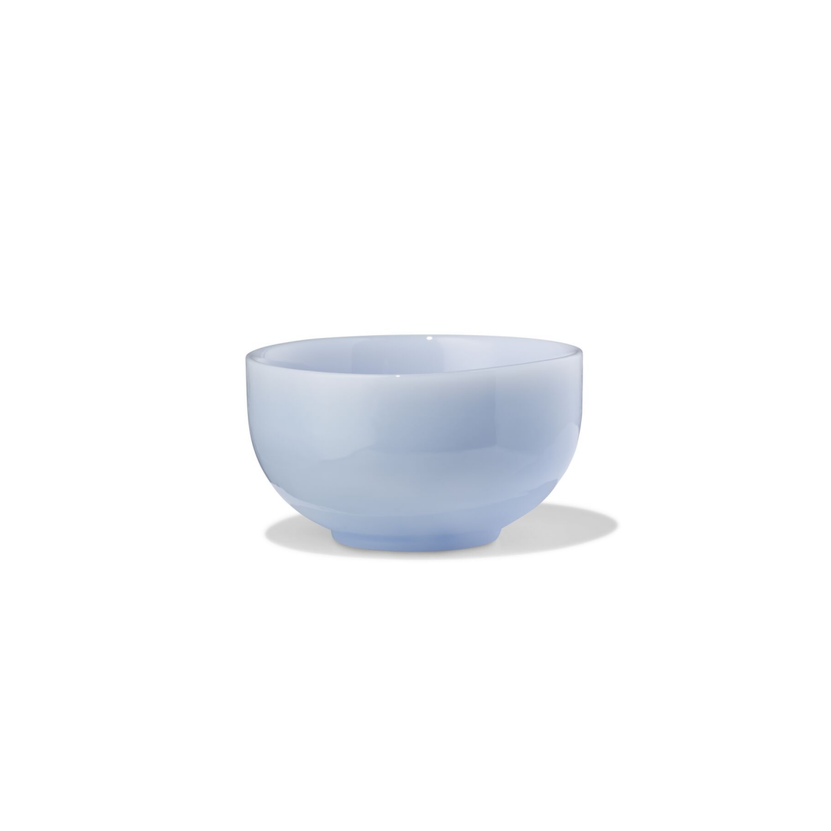 HEMA Schaaltje ⌀10cm glas marmereffect blauw (blauw)