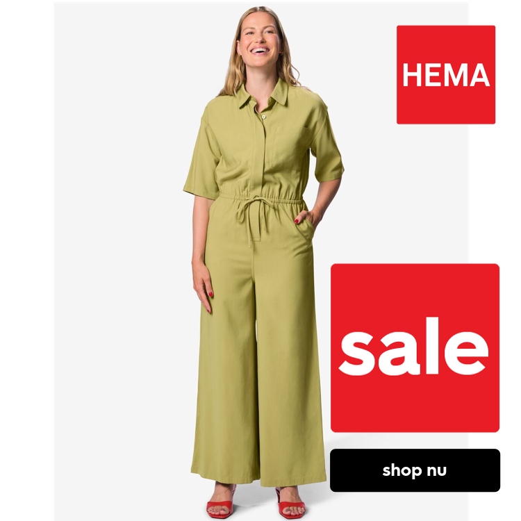 HEMA Damesjumpsuit groen (groen)