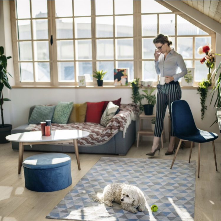 Rouleau 4m de sol PVC effet bois à coller sherwood nature Gerflor - 3000 cm x 400 cm x 0.26 cm