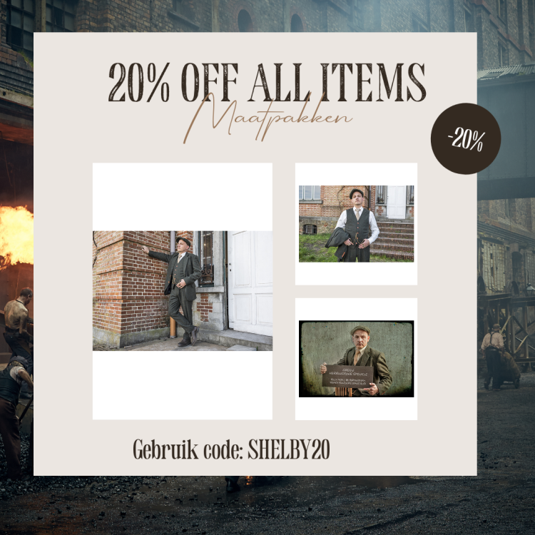 Maatpak Voor Heren | 3-delig Pak | Groen Gespikkeld Tweed | Thomas Shelby | Peaky Blinders | Peaky Blinders