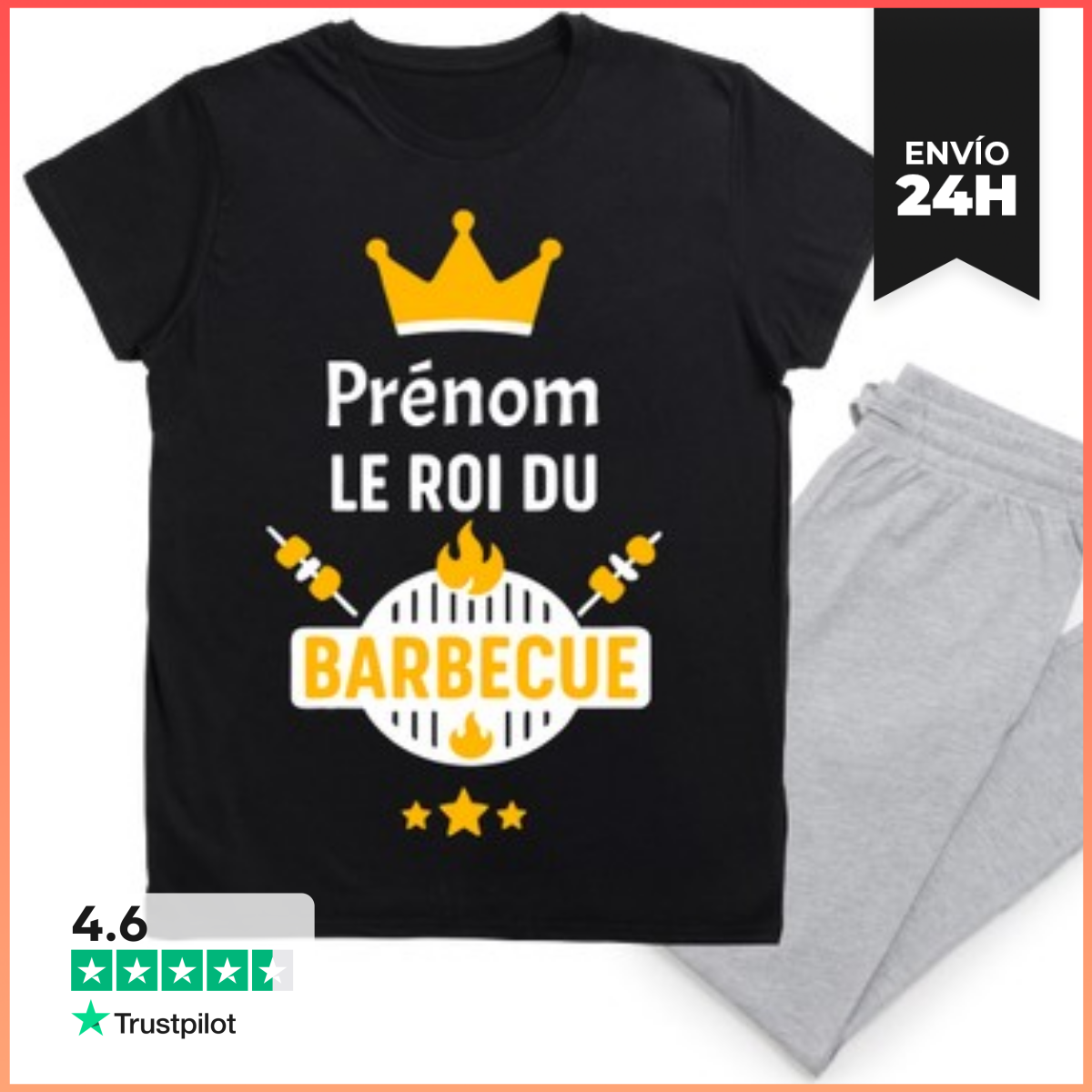 Pijama El rey de la barbacoa: una idea de rega laTostadora