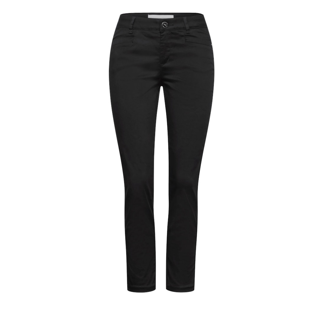 Street One - Damen Langshorts - Schwarz - Größe: 36-26 - bei Tara-M