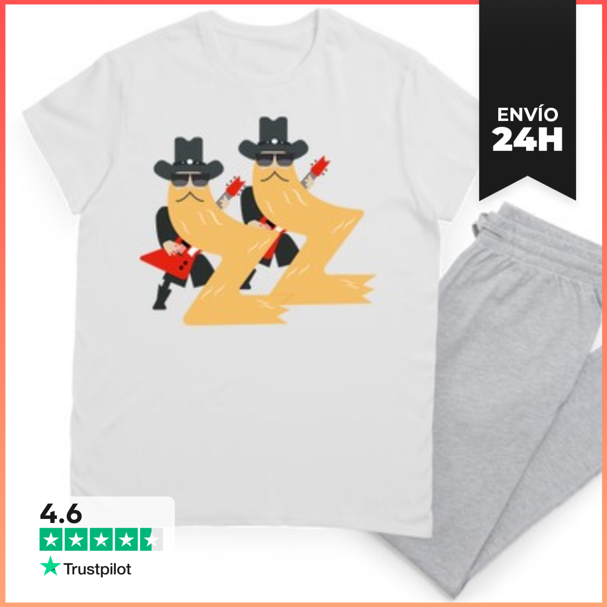 Pijama Zz Top LaTostadora