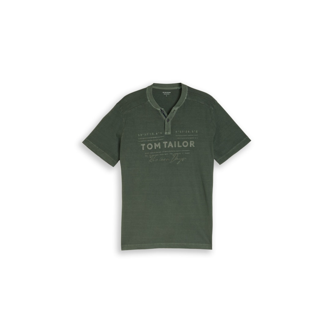 Tom Tailor - Herren T-Shirt - deep leaf green - Größe: XXXL - bei Tara-M