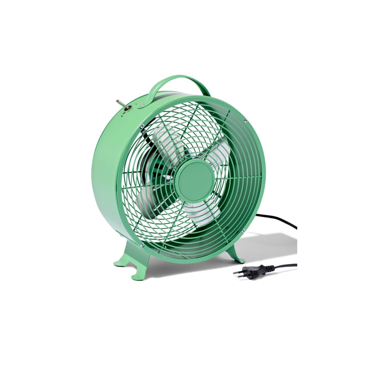HEMA HEMA Tafelventilator Retro Ø25.8cm Groen