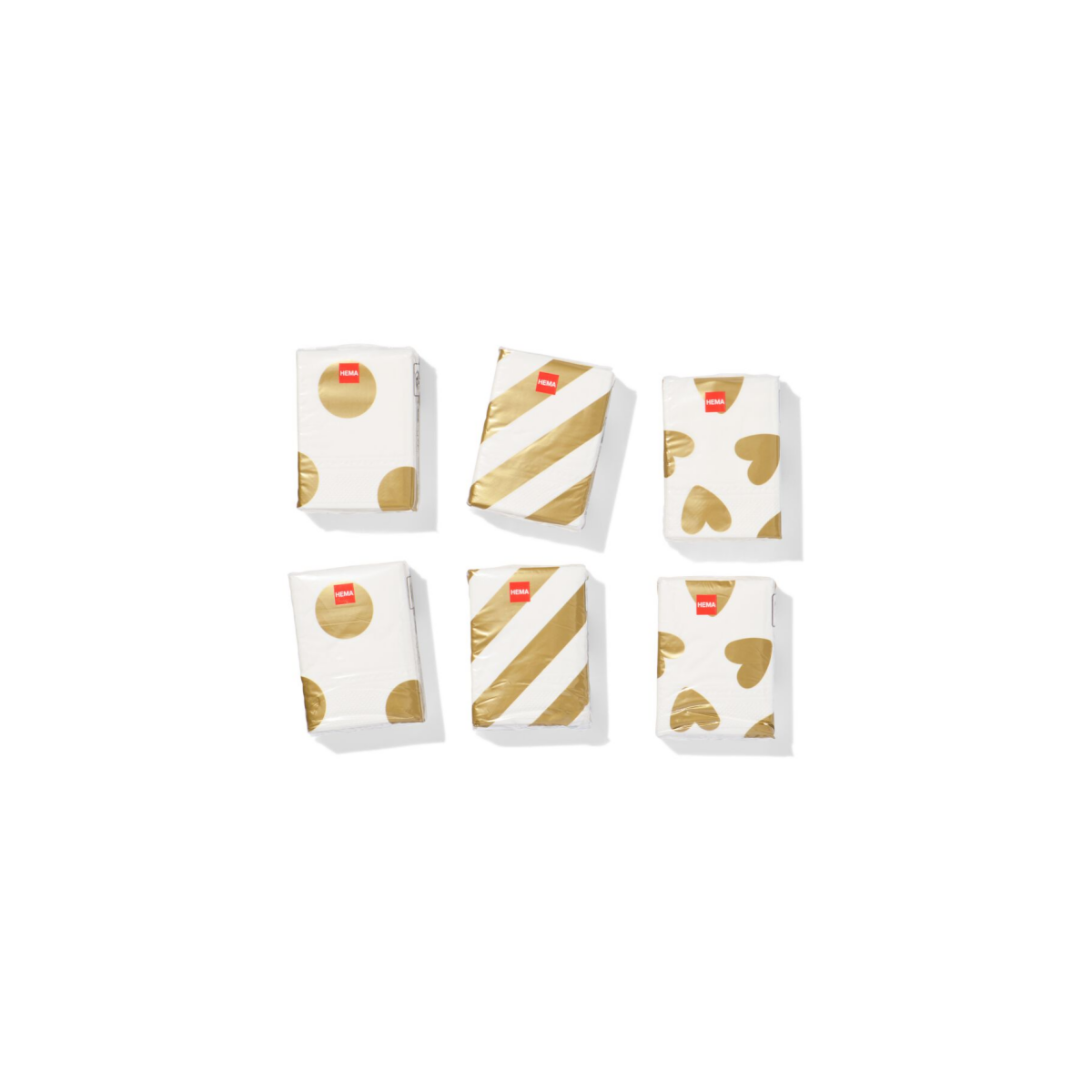 HEMA Zakdoekjes 4-laags mini - 6x8 stuks