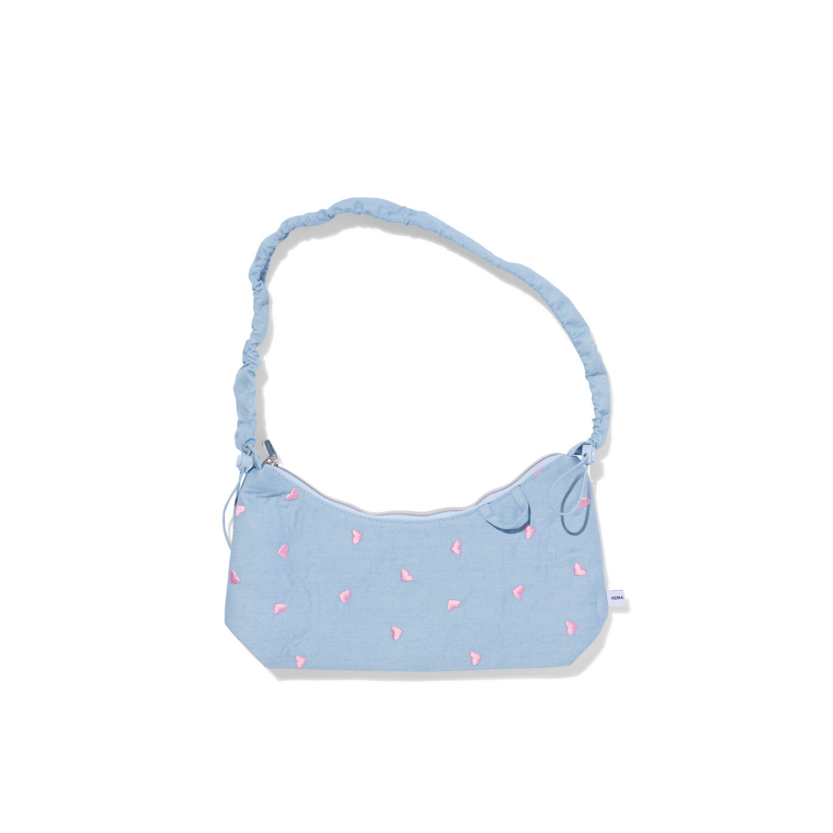 HEMA Schoudertas denim hart