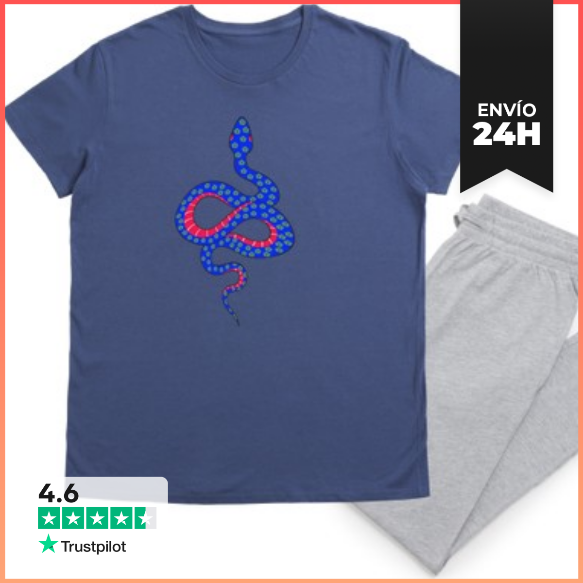 Pijama Serpiente Flor LaTostadora