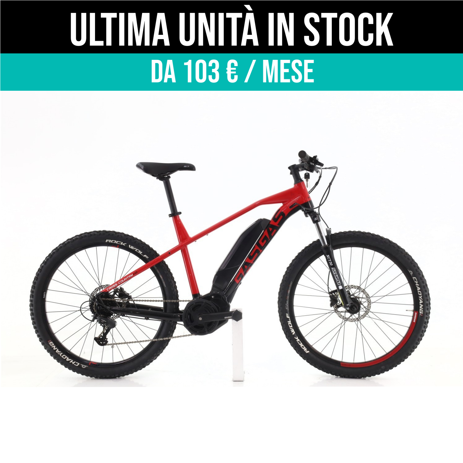 Gas Gas Cross-Country 1.0 taglia L Semi-nuova