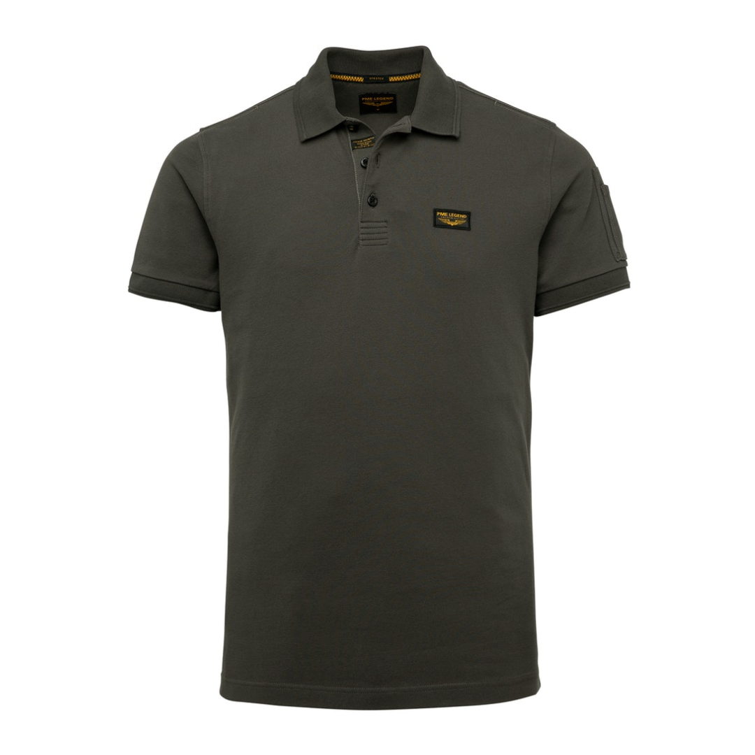 PME Legend Classic Polo Baumwolle-Polyester Beluga
