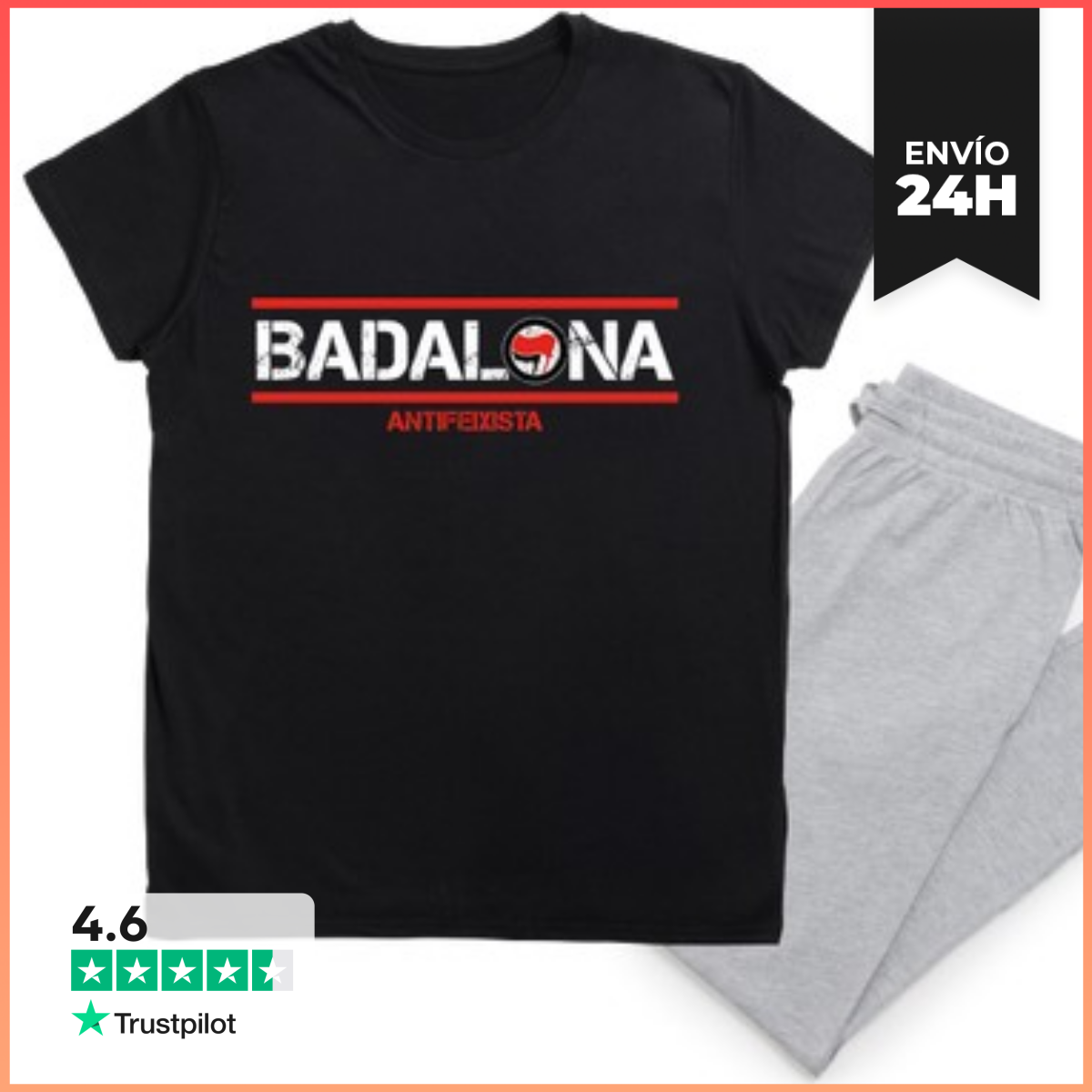Pijama Badalona antifeixista laTostadora