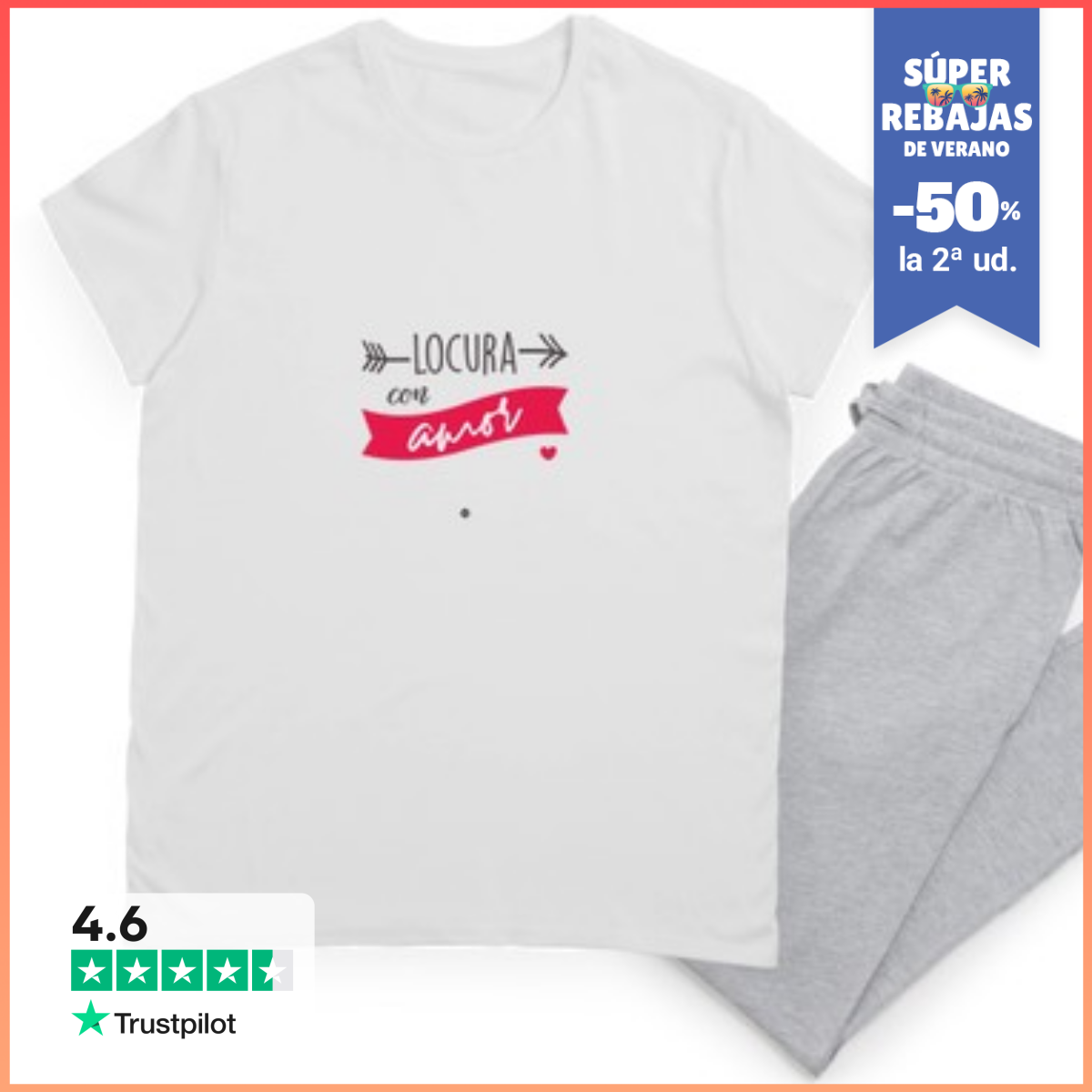 Pijama Locura Con Amor Fc LaTostadora